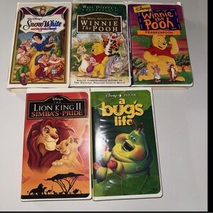Disney VHS BUNDLE